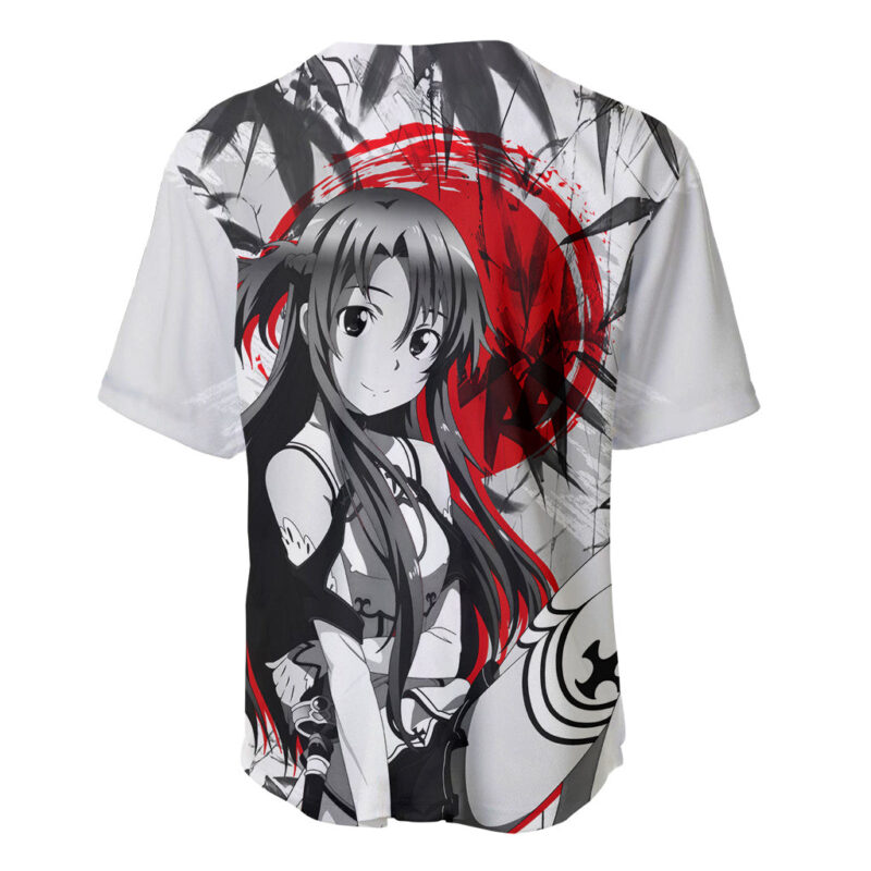 Asuna Baseball Jersey Sword Art Online Anime Japan