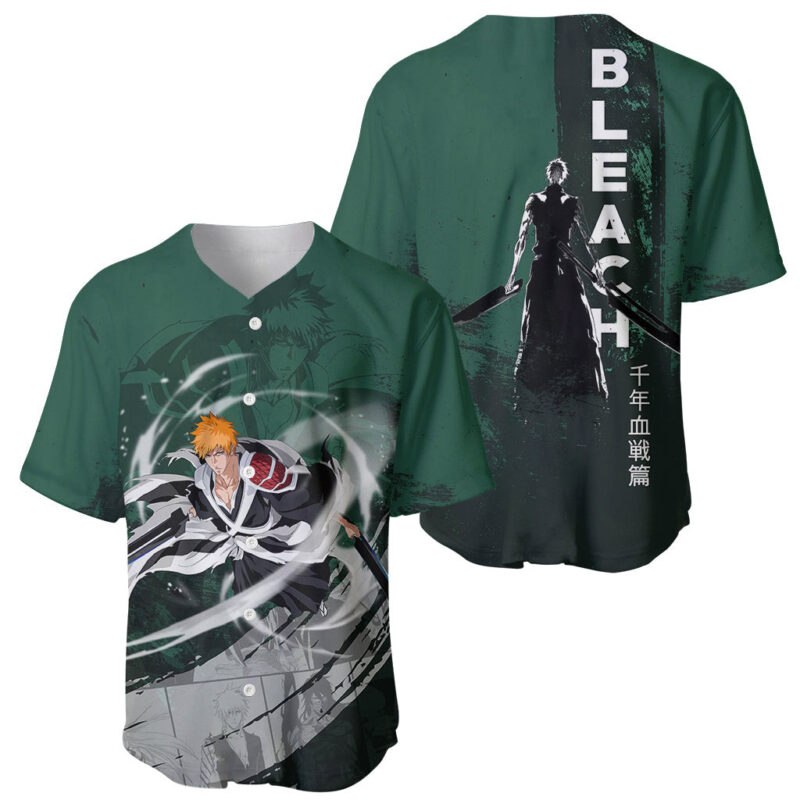 BLEACH Baseball Jersey TYBW Ichigo Bankai