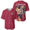 Baki Hanma Baki Baseball Jersey Anime