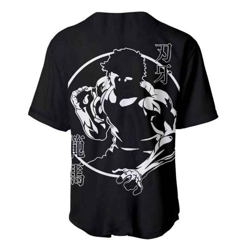 Baki Hanma-Baki Hanma Baseball Jersey Anime