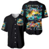 Beach Jeep Baseball Jersey Find Me Where The Jeep Meets The Ocean