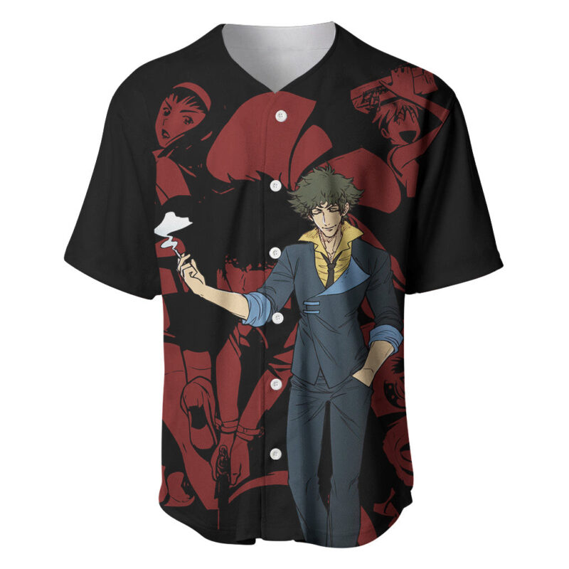 Bebop - Cowboy Bebop Baseball Jersey Anime Mix Manga