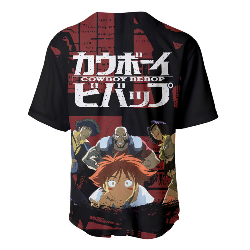 Bebop - Cowboy Bebop Baseball Jersey Anime Mix Manga