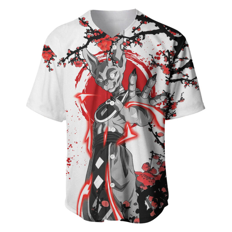 Beerus Dragon Ball Baseball Jersey Anime Japan