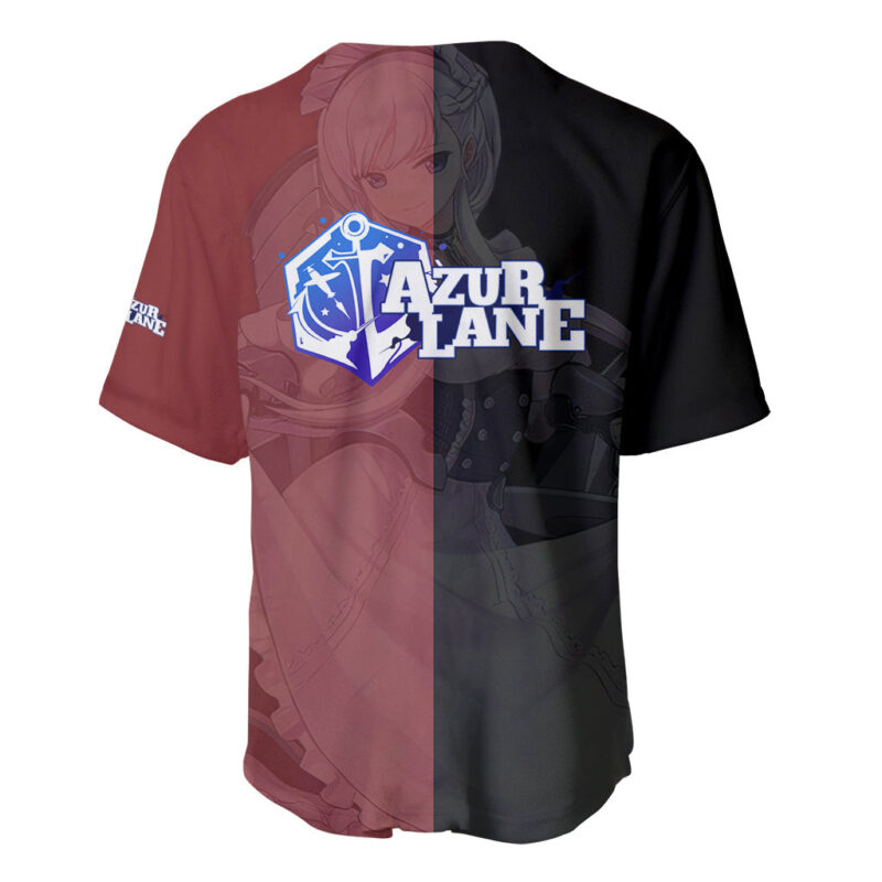 Belfast - Azur Lane Baseball Jersey Anime Game