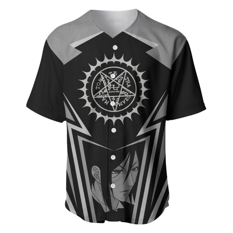 Black Butler Kuroshitsuji Baseball Jersey Anime