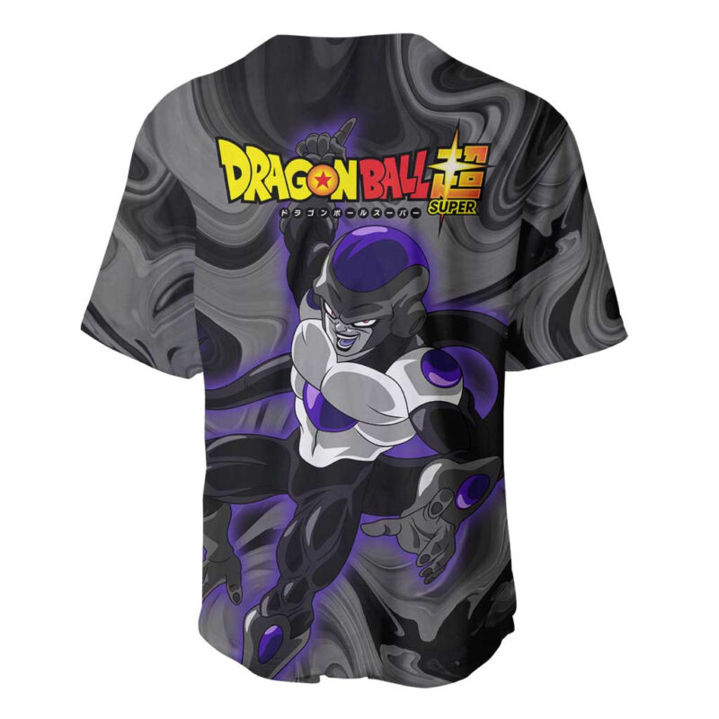 Black Frieza - Dragon Ball Baseball Jersey Anime
