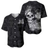Black Jeep Skull Baseball Jersey I Do What I Want