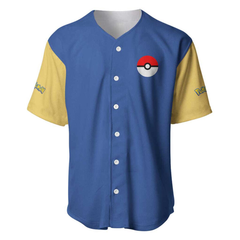 Blastoise - Pokemon Baseball Jersey Anime