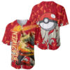 Blaziken - Pokemon Baseball Jersey Anime