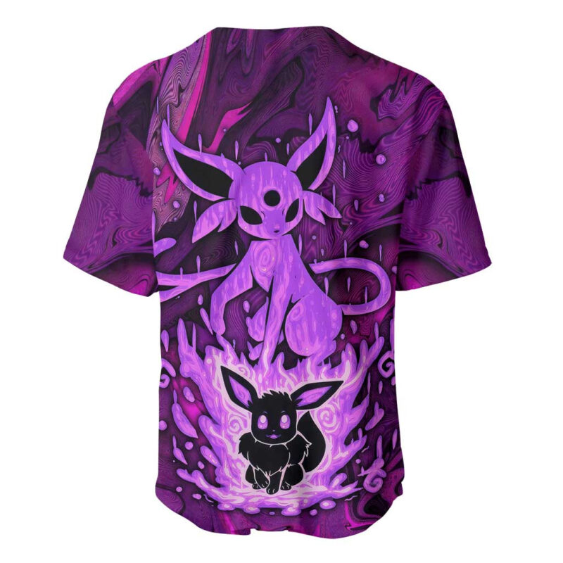 Blazing Espeon Baseball Jersey Anime