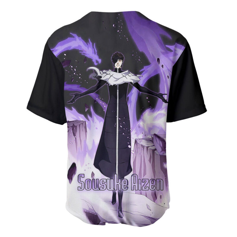 Bleach Anime TYBW Baseball Jersey Aizen Sosuke Final Form