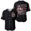 Blood Skull Baseball Jersey I Hold A Angel And Crazy Lady It Your Choice