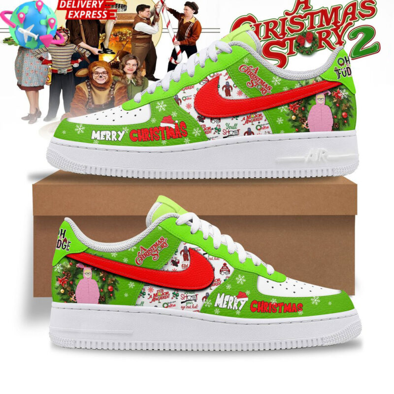 A Christmas Story Merry Christmas Nike Air Force 1 Online Mother'Day Gifts For Movie Fans