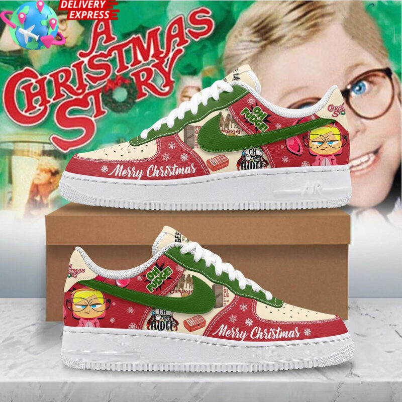 A Christmas Story Nike Air Force 1 Movie Lover Gifts For Father's Day From Wife