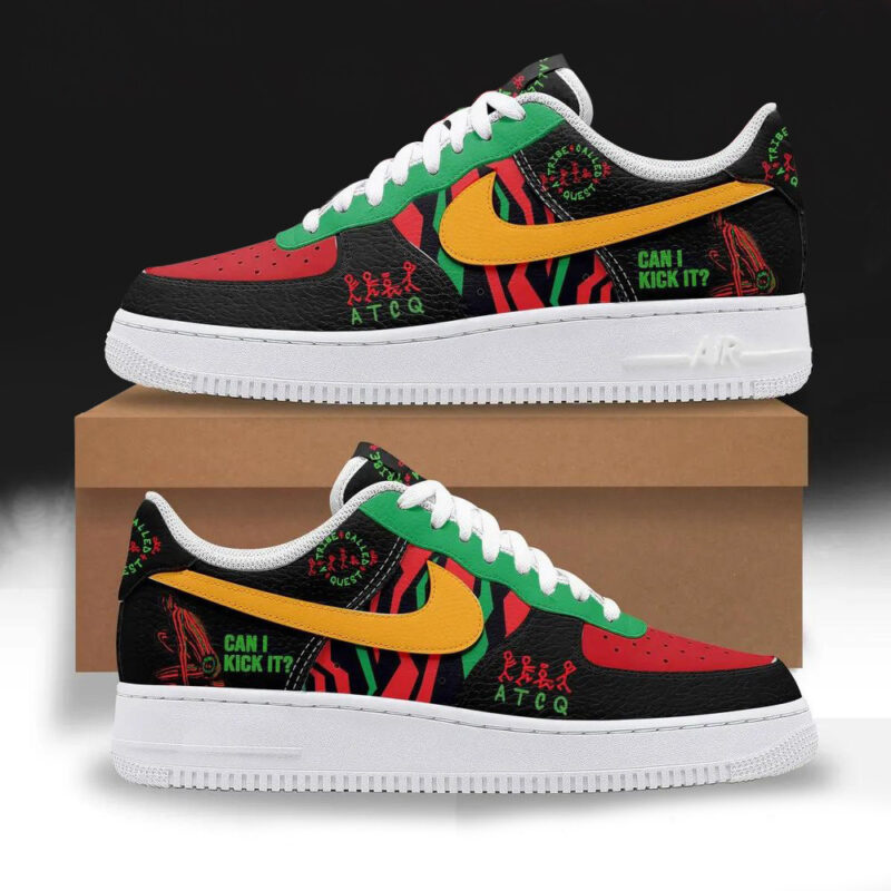 A Tribe Called Quest Can I Kick It Special Nike Air Force 1 A Tribe Called Quest Merch Fans Gift