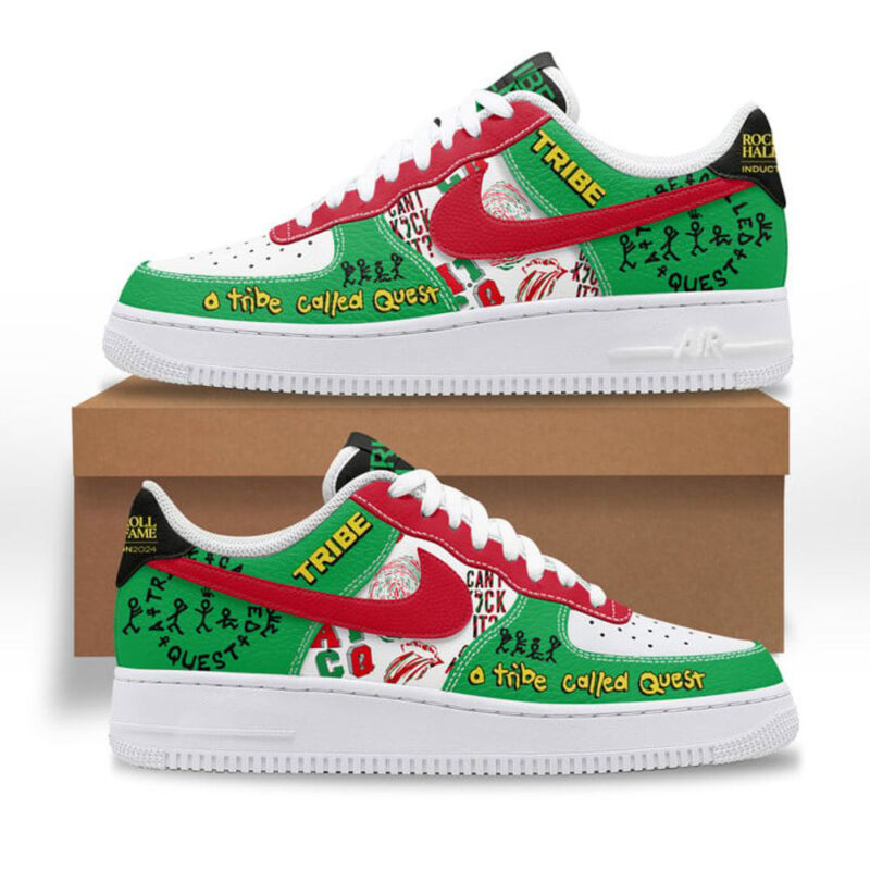 A Tribe Called Quest Rock Roll Hall Of Fame Nike Air Force 1 A Tribe Called Quest Merch