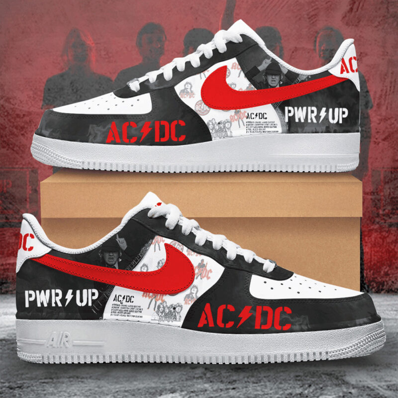 ACDC Pwr Up Tour 2025 Air Force 1 Gifts For Music Enthusiasts