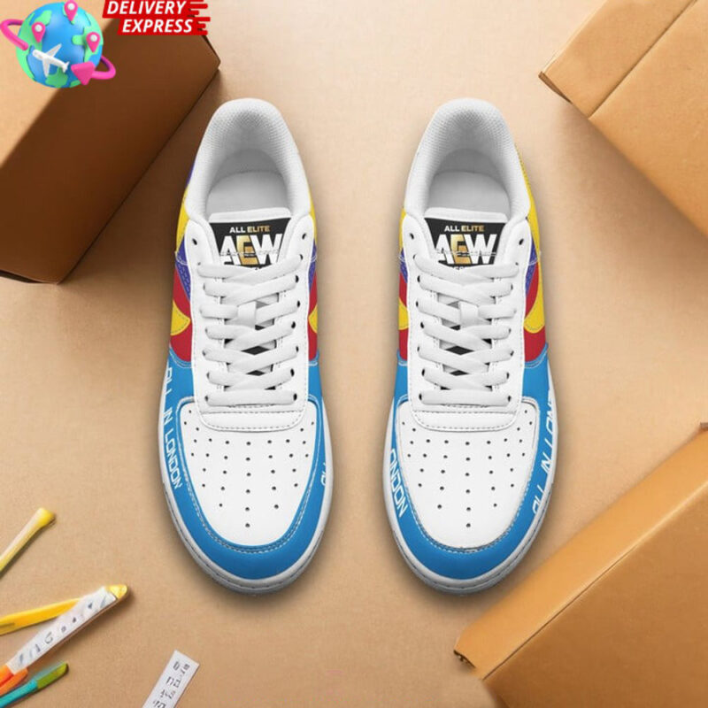 AEW Dynamite All In London Nike Air Force 1 AEW Dynamite Merch Awesome Father's Day Gifts