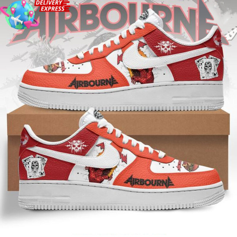 Airbourne Rock Band Air Force 1 Airbourne Merch Dad Gifts For Father's Day 2025