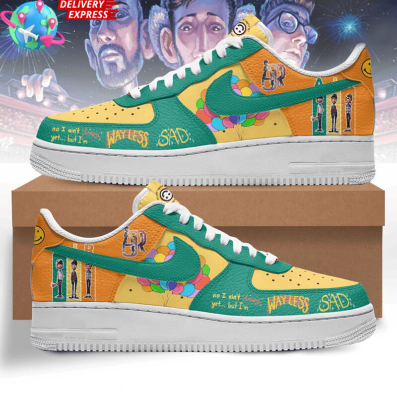 AJR Way Less Sad Air Force 1 AJR Merch Best Father's Day Gifts For Band Fans