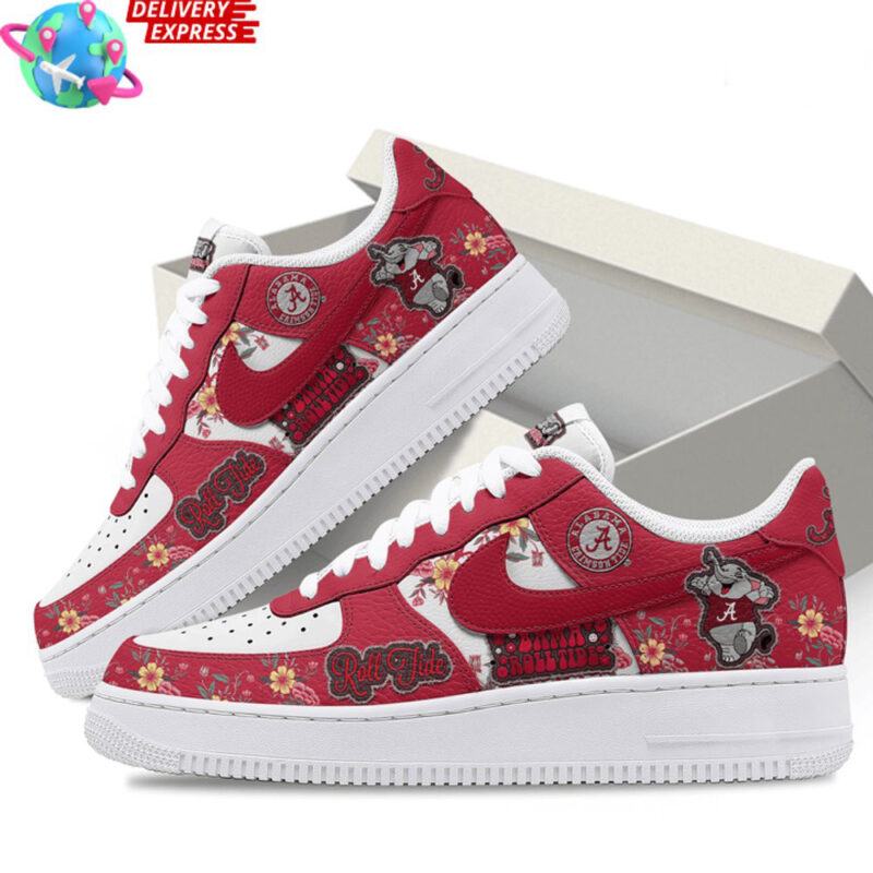 Alabama Crimson Tide Roll Tide Air Force 1 Alabama Crimson Tide Merch Top 10 Father's Day Gifts
