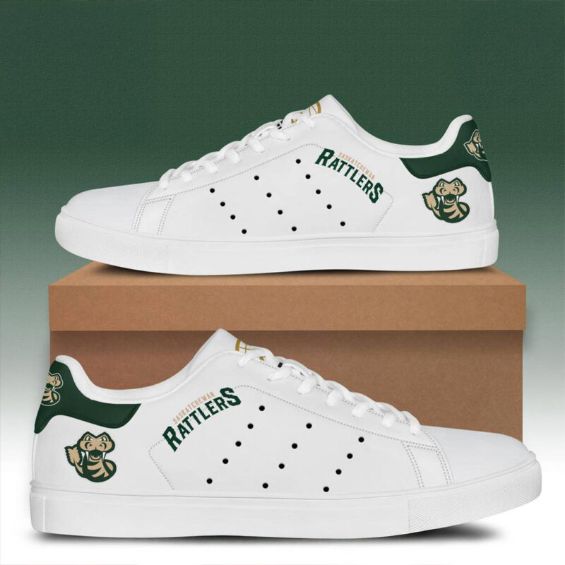 Alclvxyg Saskatchewan Rattlers Cebl Stan Smith Shoes Saskatchewan Rattlers Merch Fans Gifts