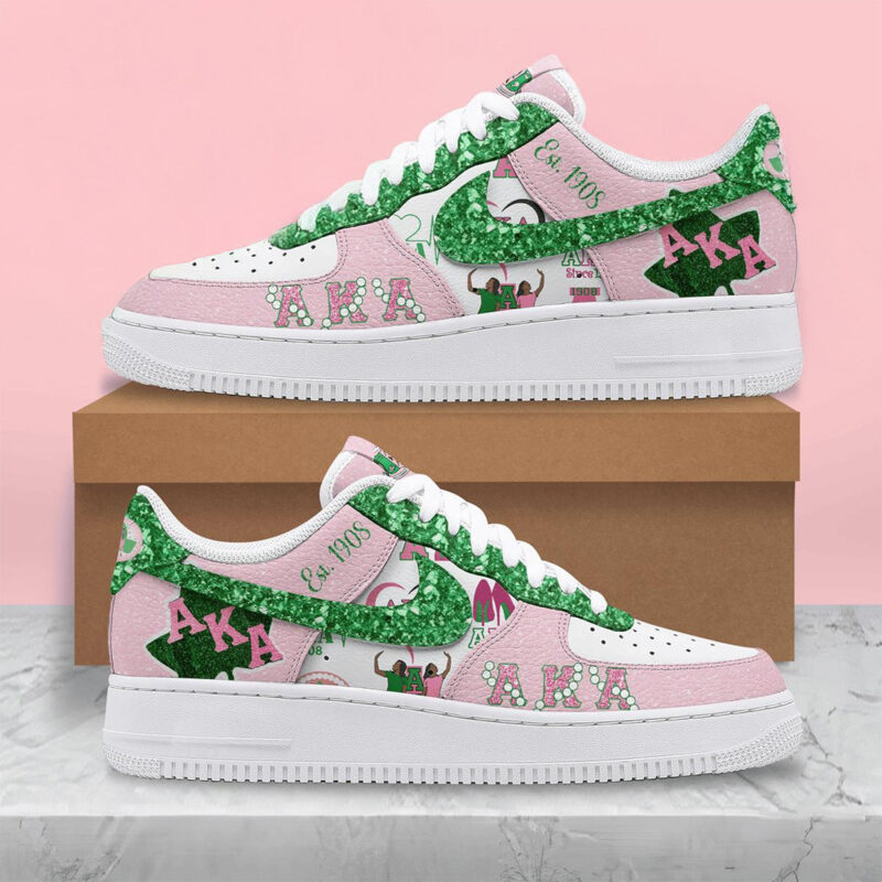 Alpha Kappa Alpha Est 1908 Air Force 1 Alpha Kappa Alpha Merch Unique Mother's Day Gifts