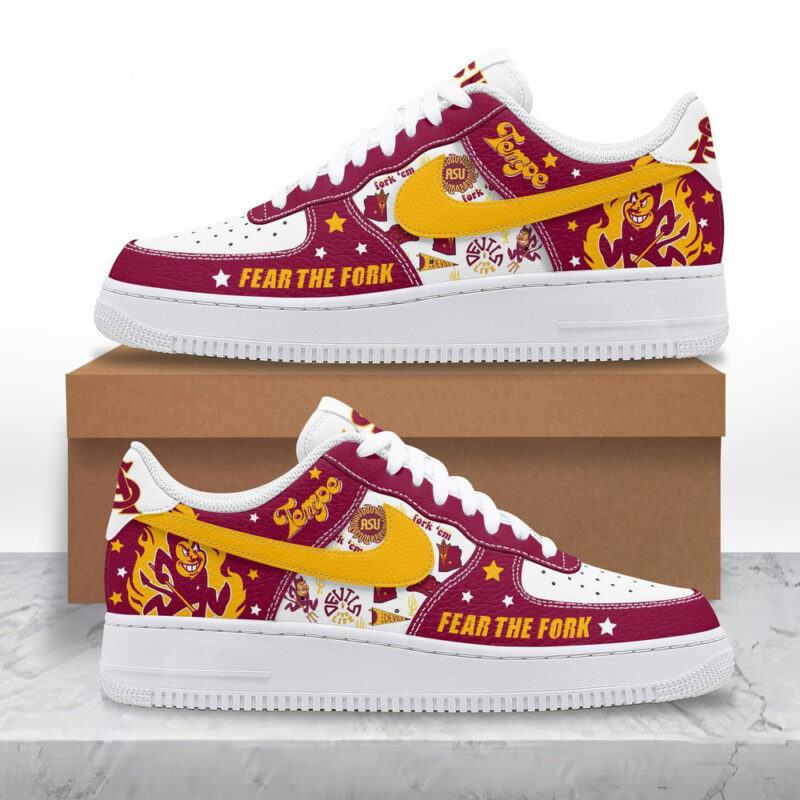 Arizona State Sun Devils Fear The Fork Limited Nike Air Force 1 First Fathers Day Gift Ideas