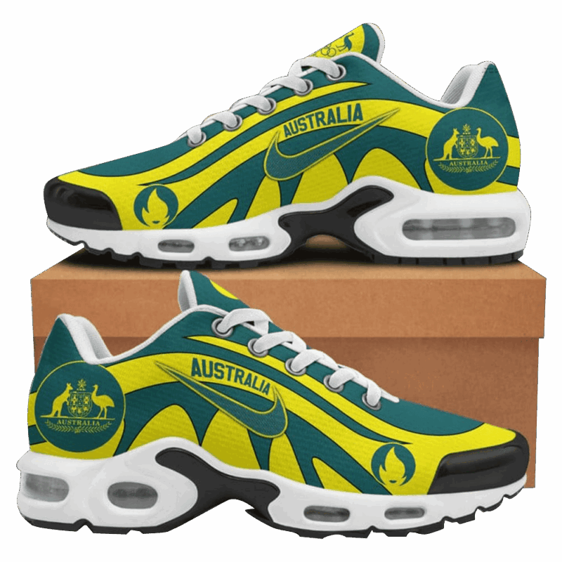Australia Olympic Paris 2024 Air Cushion Sports Shoes Gifts For Father's Day From Wife