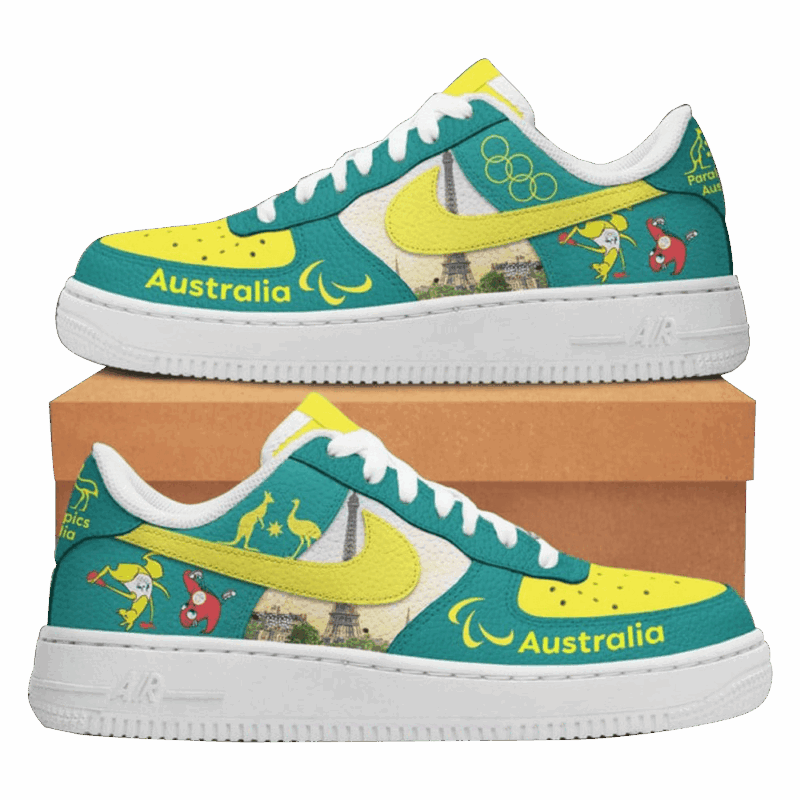 Australia Paralympic 2024 Air Force 1 Paralympics Australia Merch Great Father's Day Presents