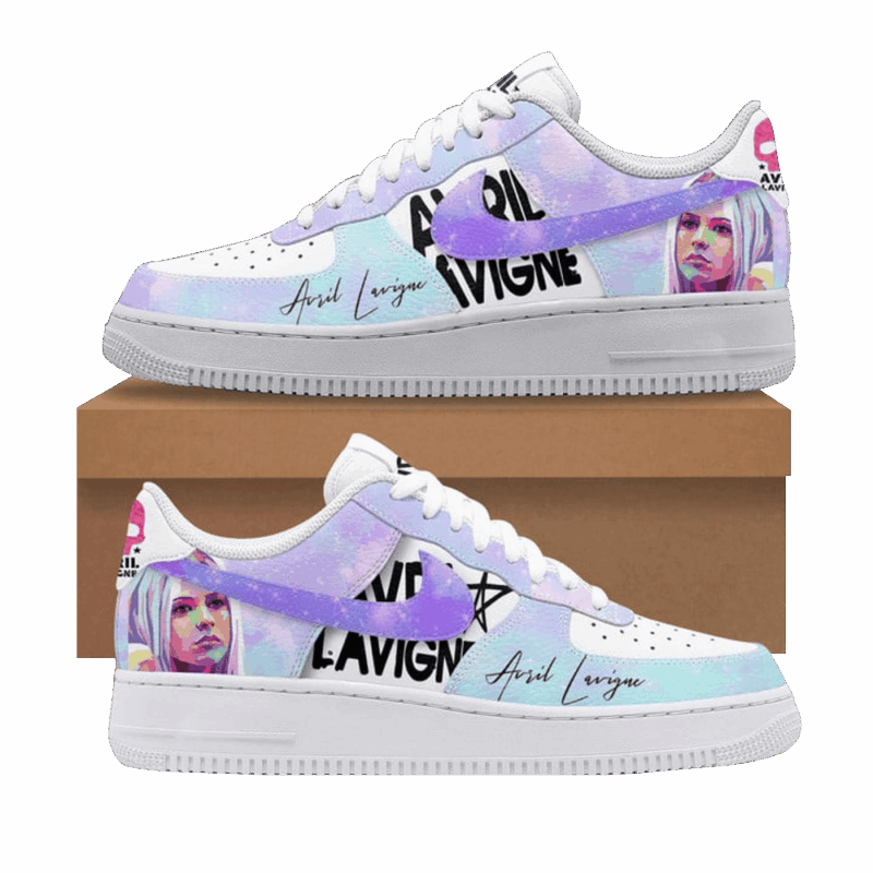 Avril Lavigne Signature Air Force 1 Avril Lavigne Merch 1St Mothers Day Gifts