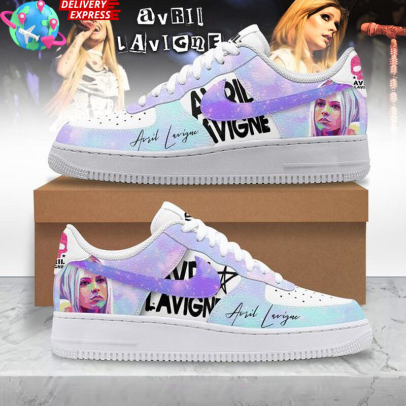 Avril Lavigne Signature Air Force 1 Avril Lavigne Merch Mother's Day Presents For Daughter