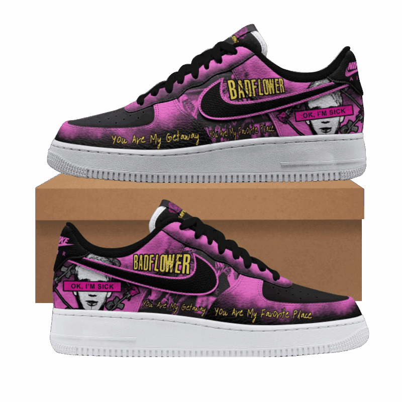 Badflower Band Air Force 1 Badflower Merch For Band Fans Father'sDay Present Ideas