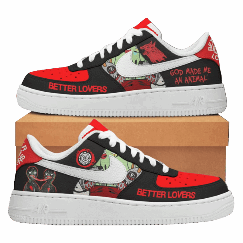 Better Lovers Band Air Force 1 Better Lovers Merch Fathers Day Presents