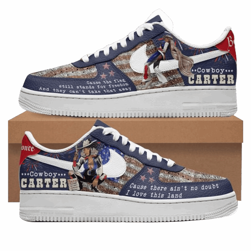 Beyonce Cowboy Carter Independent American Air Force 1 Beyonce Merch Best Mothers Day Gifts