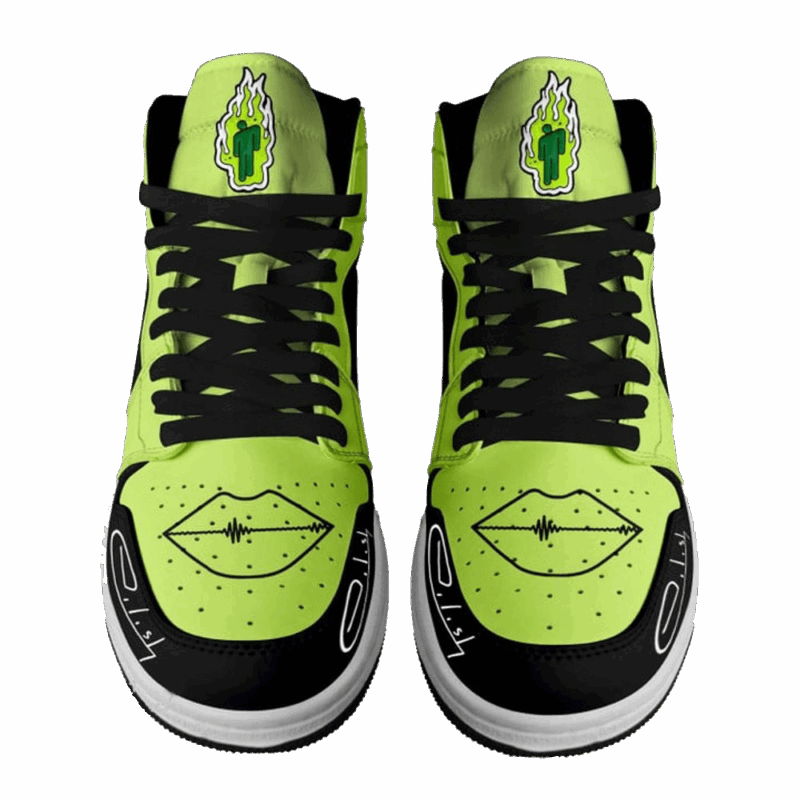 Billie Eilish Bad Guy Nike Air Jordan 1 Billie Eilish Merch Father's Day Gifts For Husband