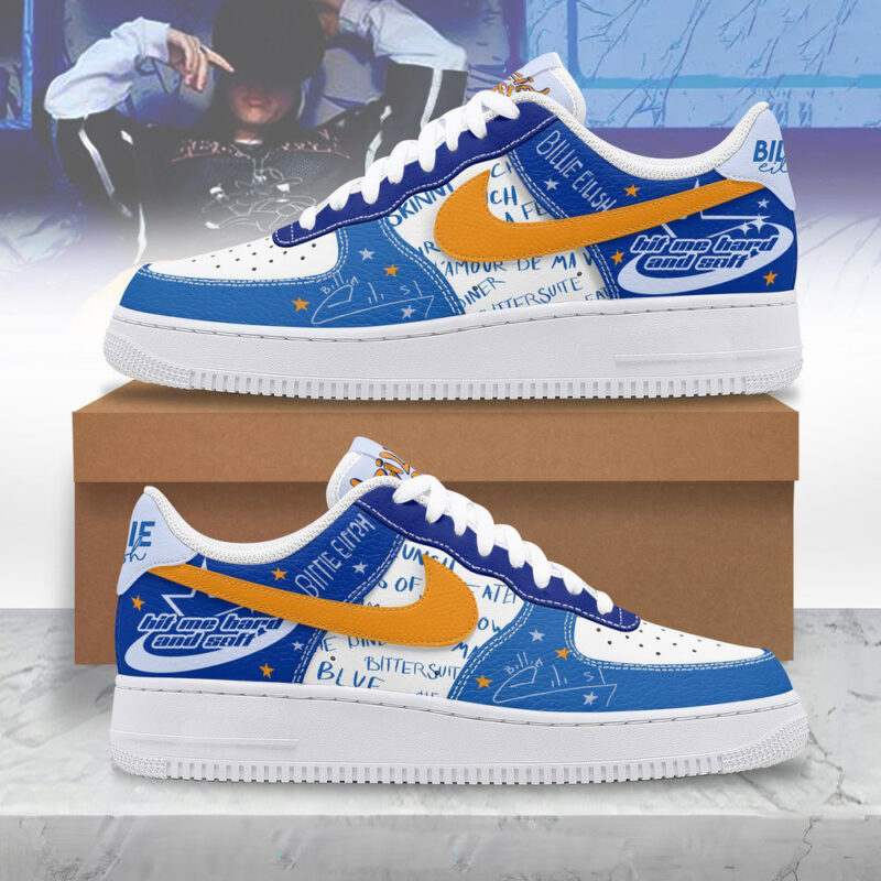 Billie Eilish Hit Me Hard And Soft Nike Air Force 1 Billie Eilish Merch Cool Mothers Day Gifts