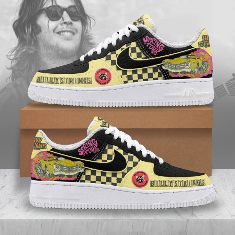 Billy Strings Spring Tour 2025 Nike Air Force 1 Billy Strings Merch Perfect Father's Day Gifts
