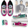 Blink 182 Missionary Impossible 2025 Tour Special Loafer Shoes Blink 182 Merch Husband Gifts