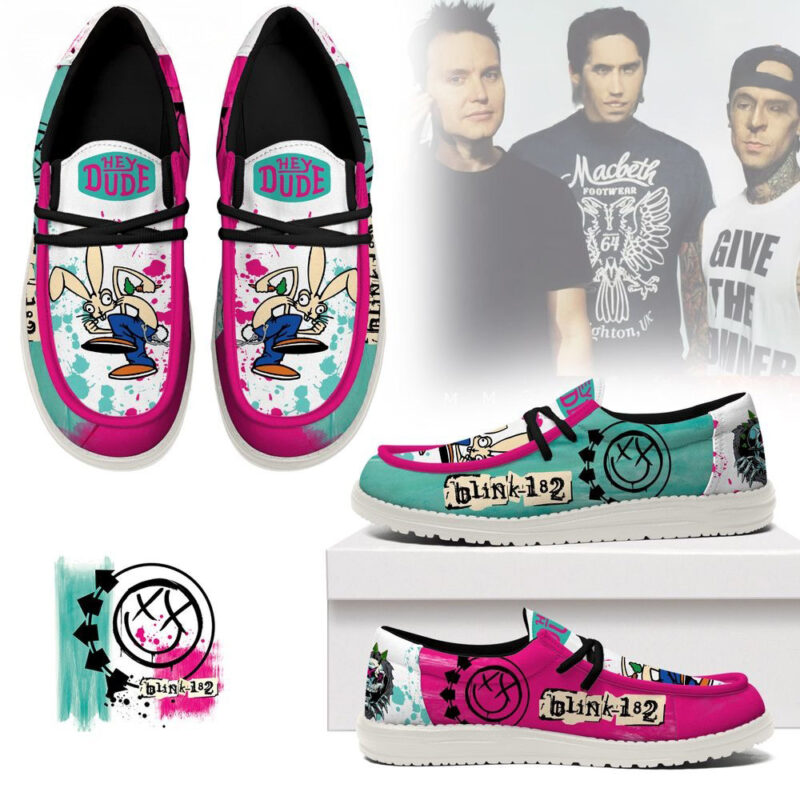 Blink 182 Missionary Impossible 2025 Tour Special Loafer Shoes Blink 182 Merch Husband Gifts