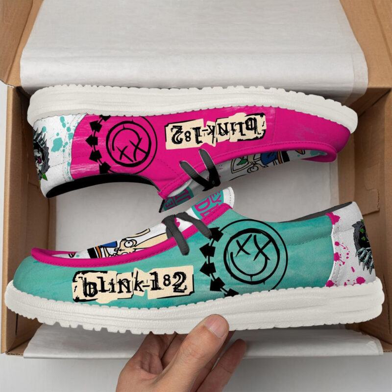 Blink 182 Missionary Impossible 2025 Tour Special Loafer Shoes Blink 182 Merch Husband Gifts