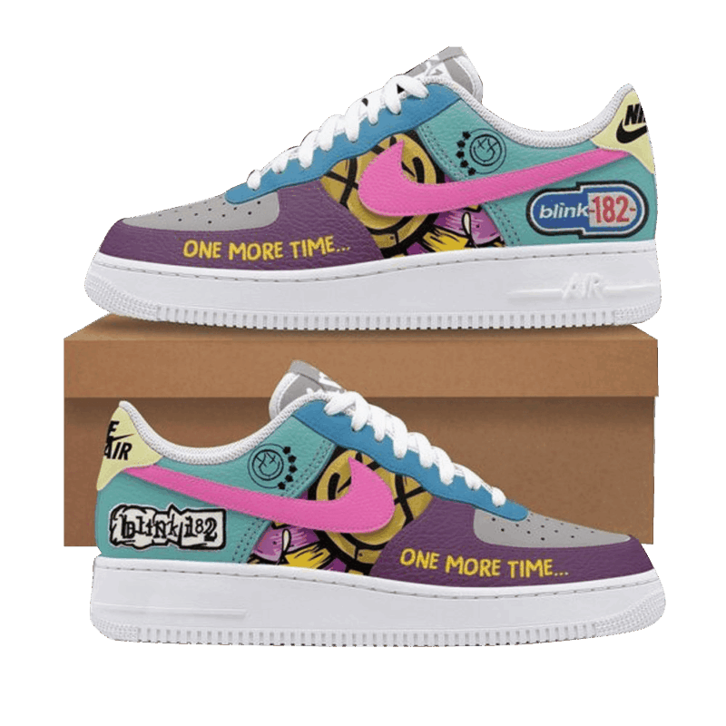Blink 182 One More Time Air Force 1 Blink 182 Merch Best Mothers Day Gifts