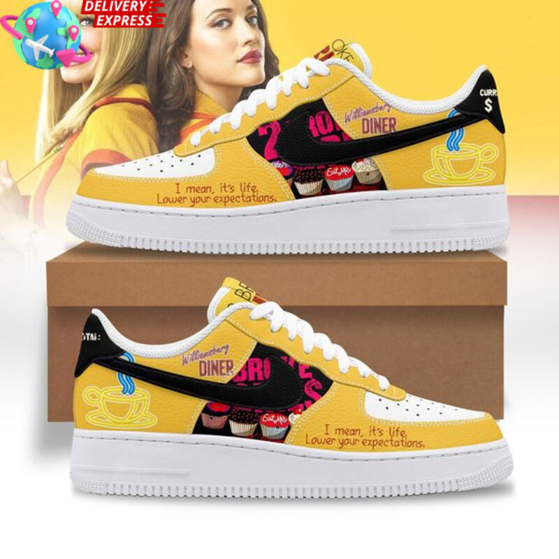 Broke Girls Nike Air Force 1 Shoes 2 Broke Girls Merch Music Lover Great Mother's Day Gifts