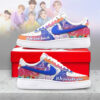 BTS We Are Back We Purple Your 2025 Air Force 1 Shoes BTS Merch Gifts For Sister