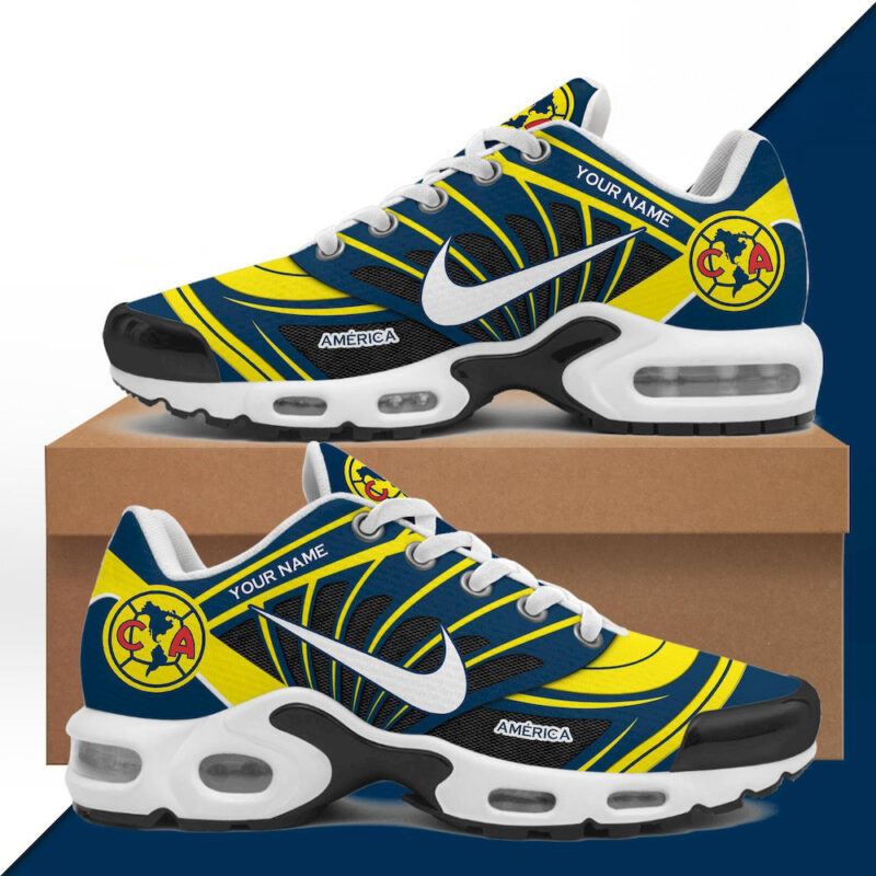 Club America 2025 Air Max Plus Sport Custom Sneakers Fathers Day Presents