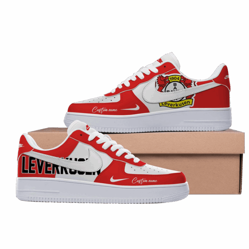 Custom Bayer 04 Leverkusen Air Force 1 Best Father's Day Gifts For Husband