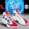 Custom Ole Miss Rebels Ready For SEC Championship 2024 Air Jordan 13 Football Fan Gift Ideas