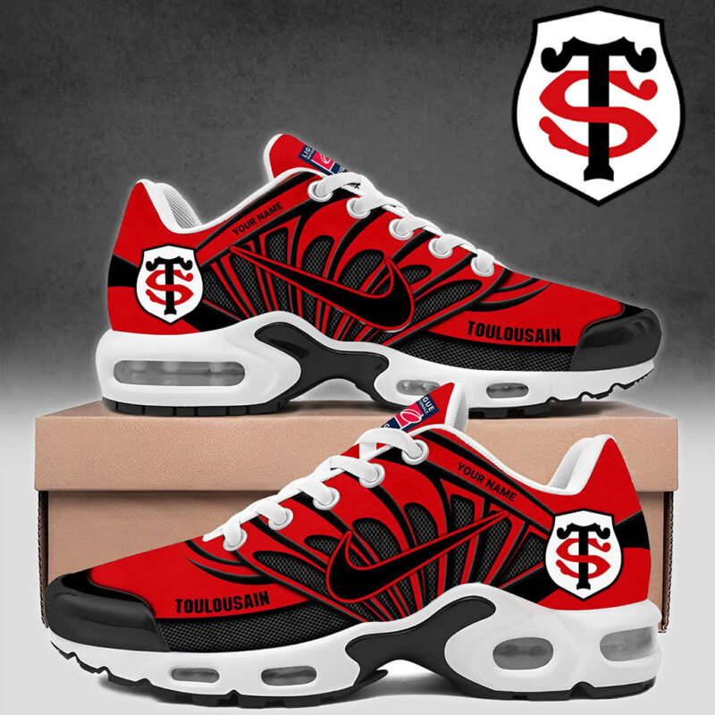 Custom Stade Toulousain Champions 2025 Back To Back To Back Sneakers Fans Gift Ideas