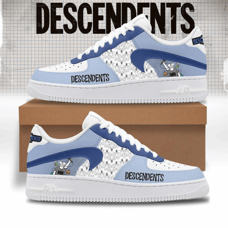 Descendents Artwork Limited Edition Air Force 1 Shoes Descendents Merch Father's Day Gifts